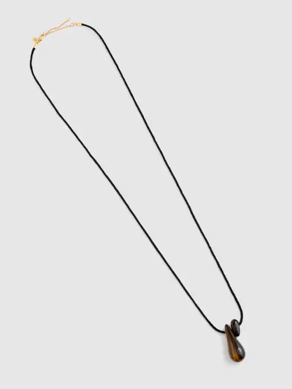 New Madewell double droplet pendant necklace